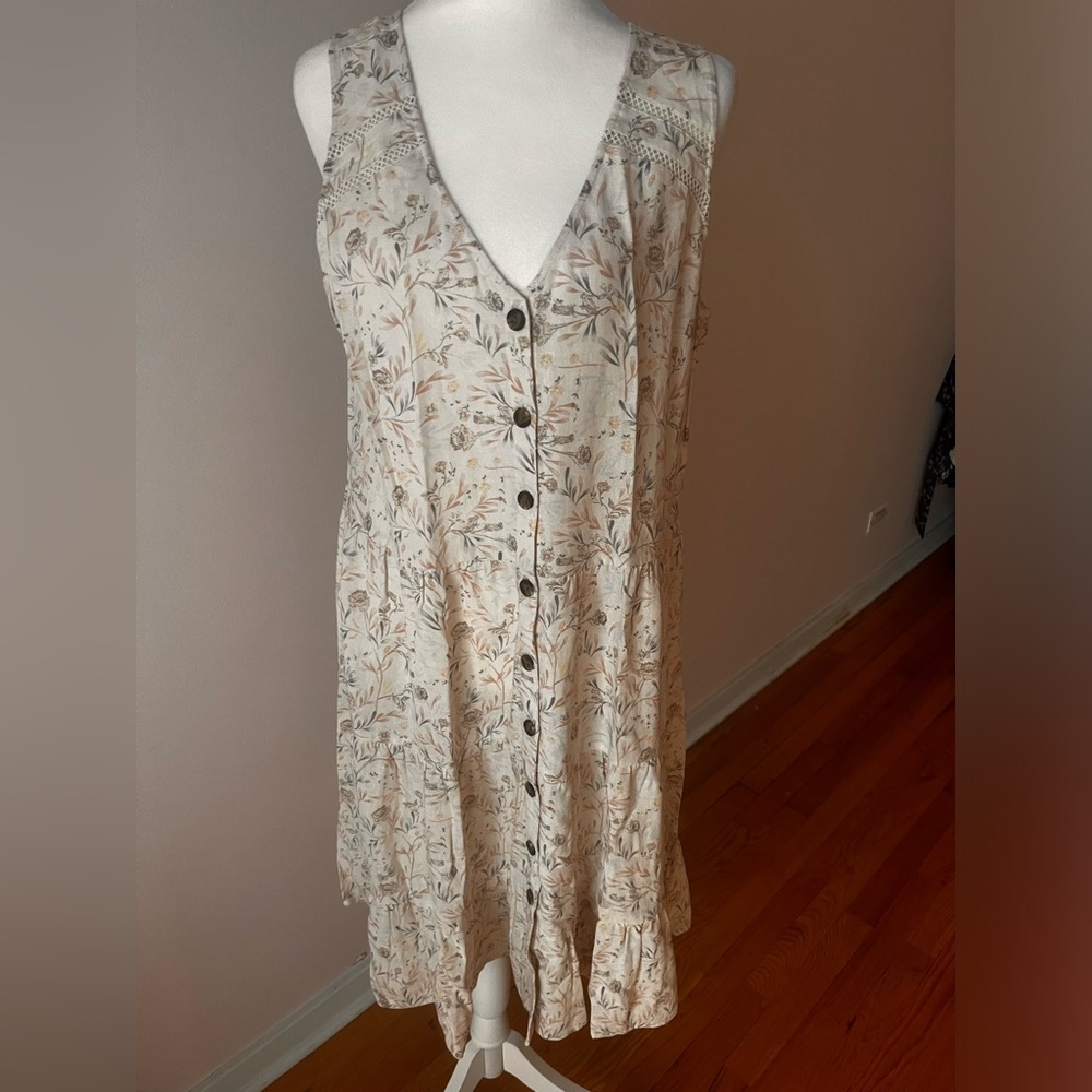 Caslon midi dress large